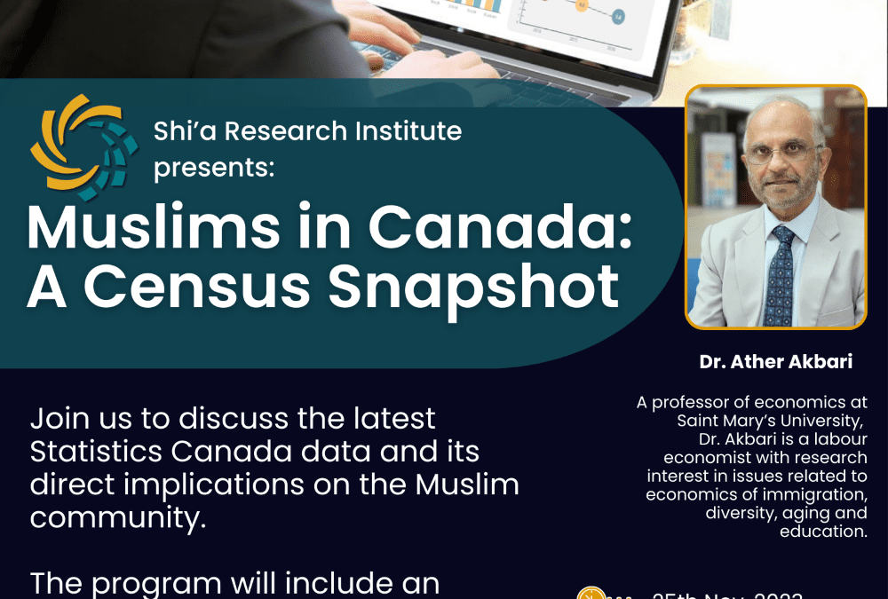 Muslims in Canada: A Census Snapshot – Seminar
