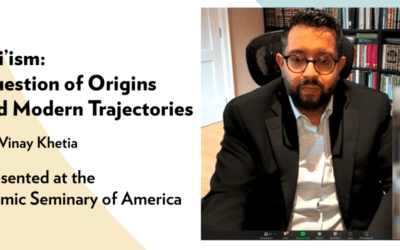 Intra-Faith Presentation – Islamic Seminary of America