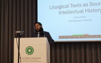 SRI Presentation at the AKU Institute for the Study of Muslim Civilisations