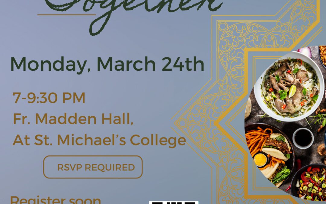 St Micheal’s College Iftar at the University of Toronto