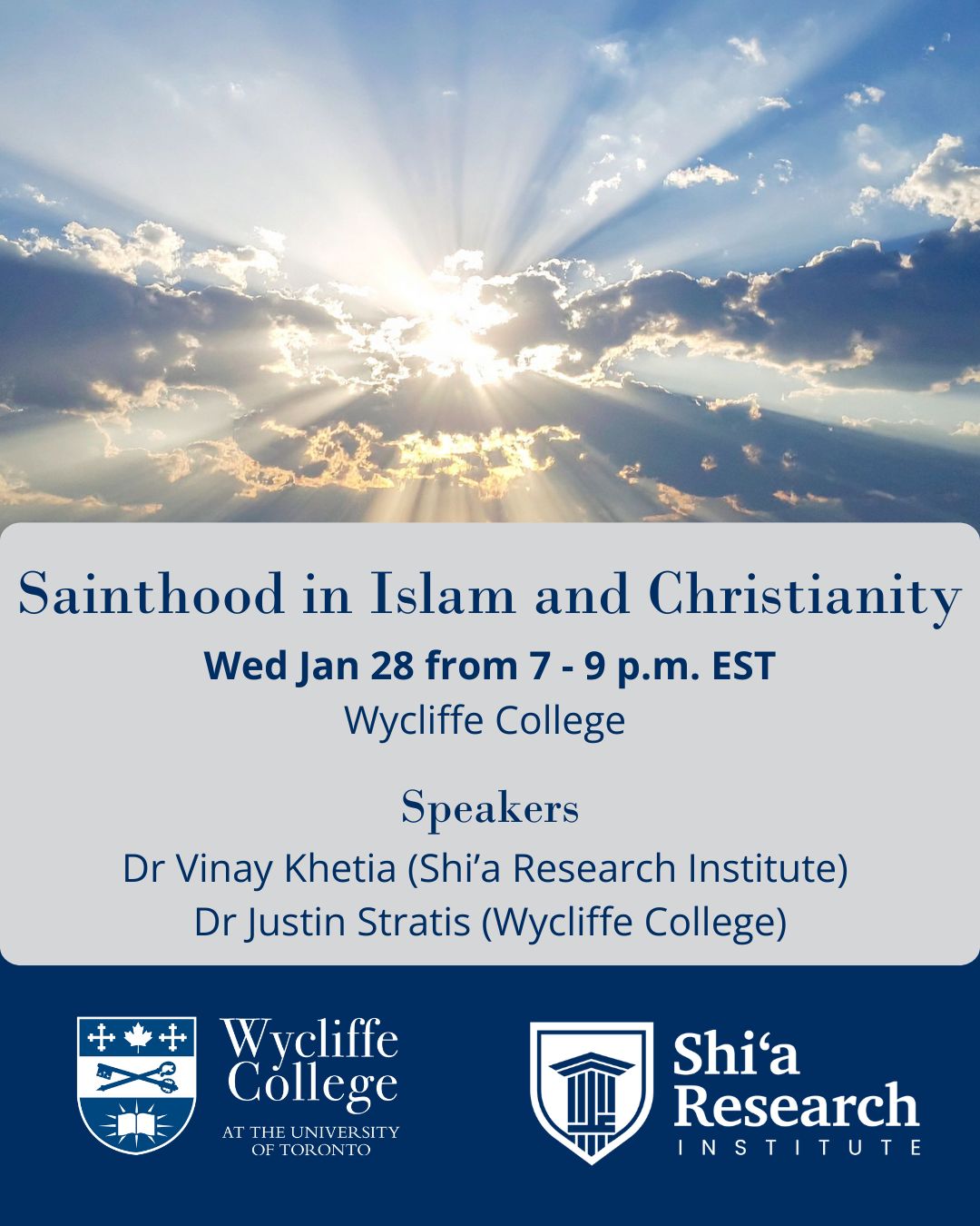 Sainthood in Islam and Christianity
