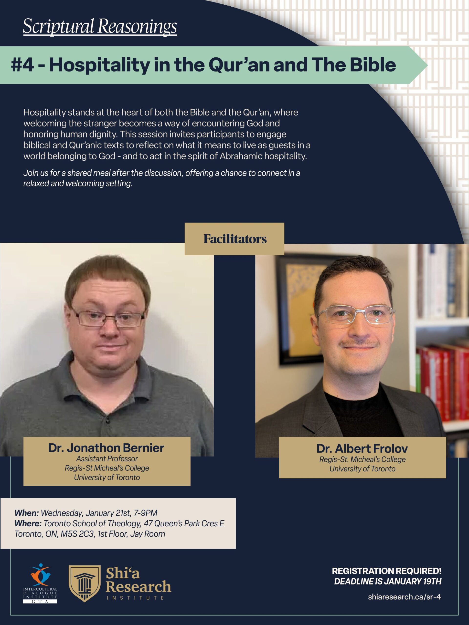 Hospitality in the Qur’an and the Bible